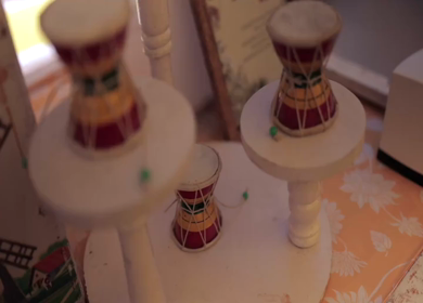 A Slow Motion Shot of an Indian Wedding Venue Decoration in India