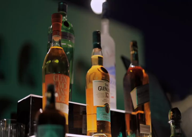 5th January 2025 : A slow motion shot of a bar at an Indian wedding in India