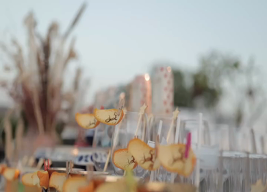 5th January 2025 : A slow motion shot of a bar at an Indian wedding in India
